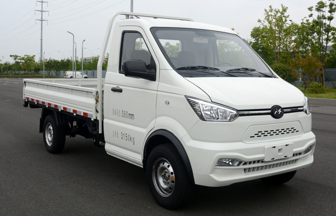 camioneta pickup eléctrica 9.1m3 para la recogida urbana del transporte EV de la logística de distribución