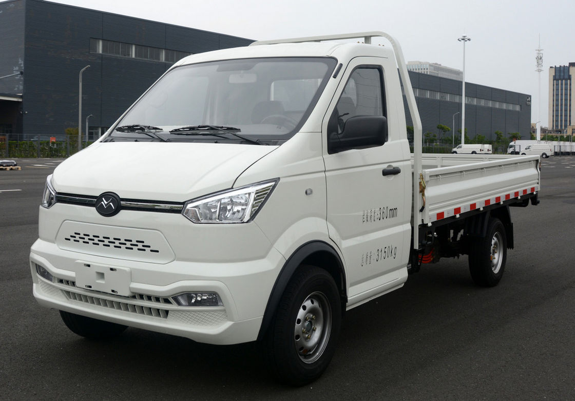 camioneta pickup eléctrica 9.1m3 para la recogida urbana del transporte EV de la logística de distribución