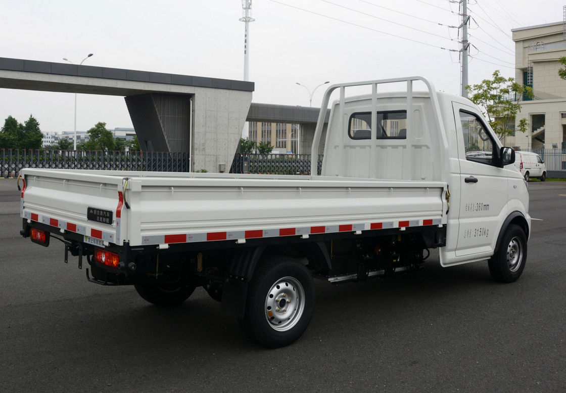 camioneta pickup eléctrica 9.1m3 para la recogida urbana del transporte EV de la logística de distribución