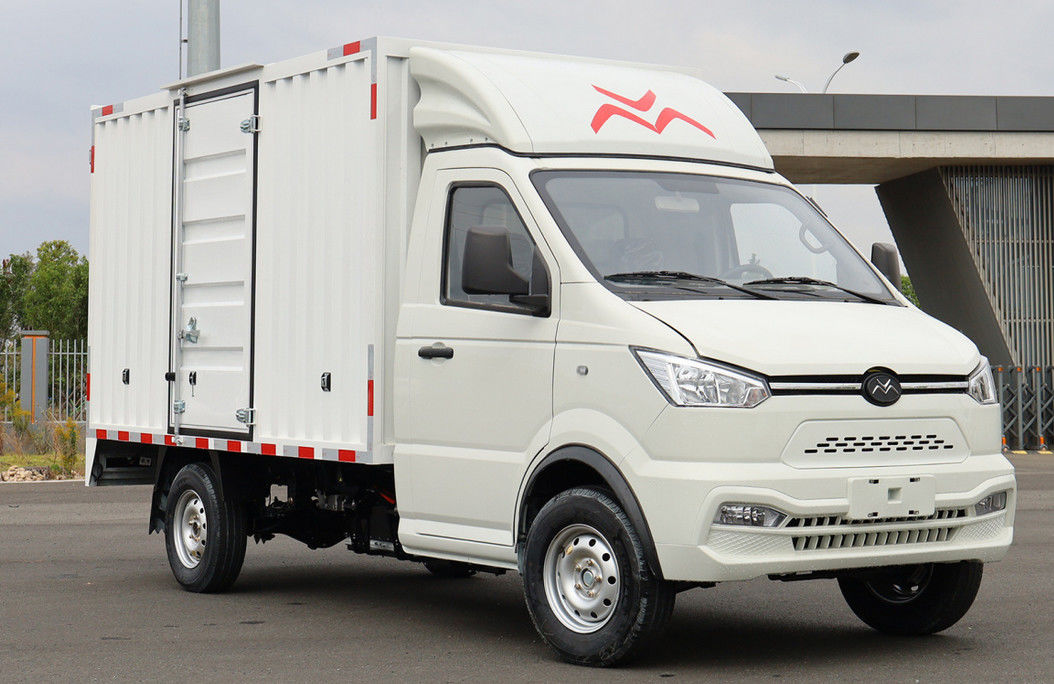 Gama larga eléctrica grande del camión el 190km de la luz del contenedor para mercancías de la camioneta pickup de alta velocidad de EV