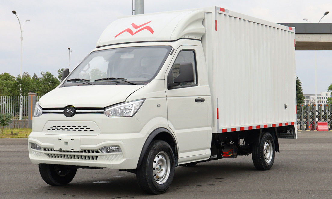 Gama larga eléctrica grande del camión el 190km de la luz del contenedor para mercancías de la camioneta pickup de alta velocidad de EV