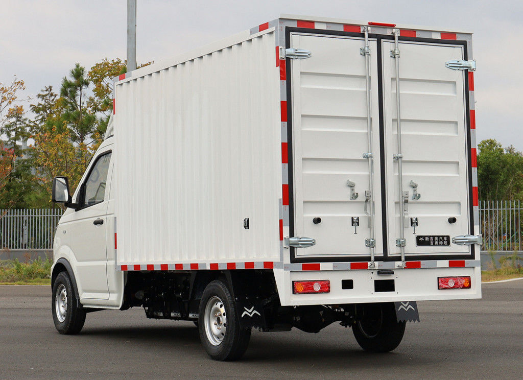 Gama larga eléctrica grande del camión el 190km de la luz del contenedor para mercancías de la camioneta pickup de alta velocidad de EV