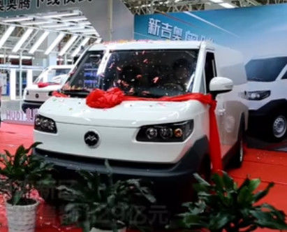 camión eléctrico del transporte del mercado de la logística de Van 90km/H Pure del cargo 7.2m3