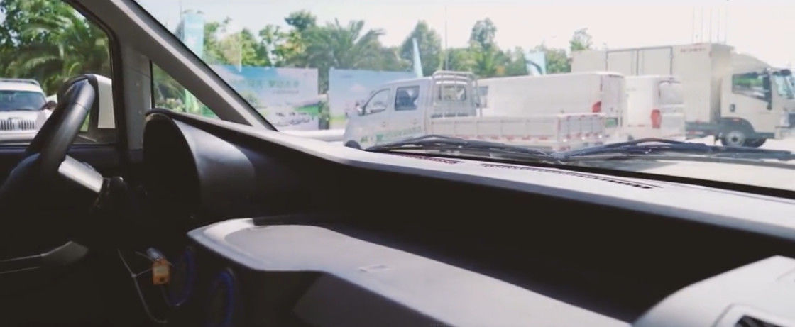 camión eléctrico del transporte del mercado de la logística de Van 90km/H Pure del cargo 7.2m3