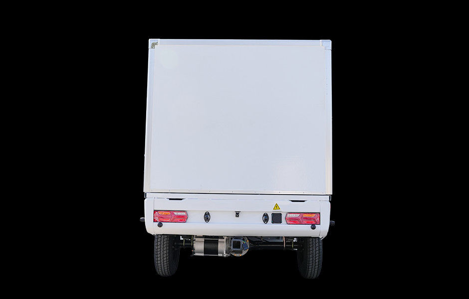 La granja cerrada de la caja del cargo de la camioneta pickup de la entrega EV del cargo utiliza la logística eléctrica coge