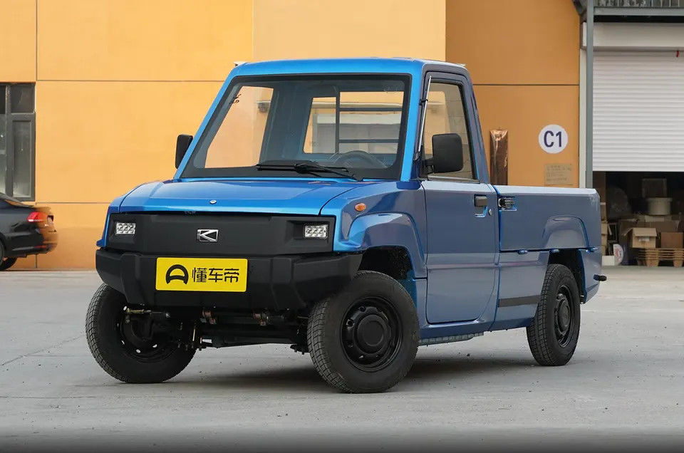 Camioneta pickup en venta Mini Truck eléctrico de la marca EV de China con la recogida del cargo de los asientos de la batería 2