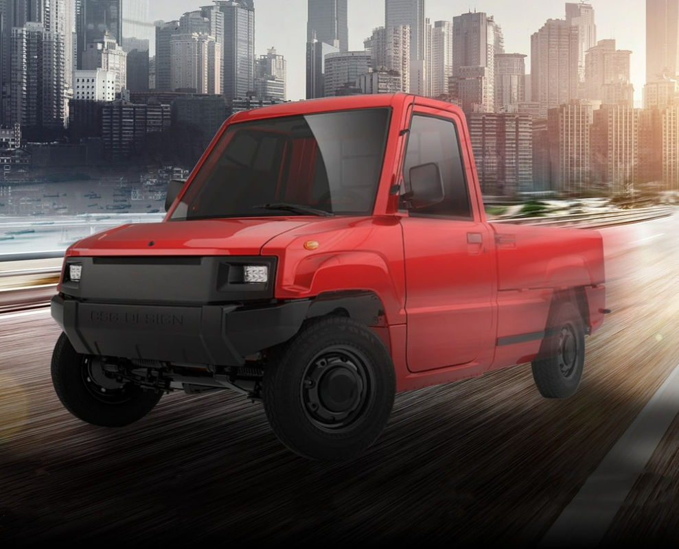 Camioneta pickup en venta Mini Truck eléctrico de la marca EV de China con la recogida del cargo de los asientos de la batería 2