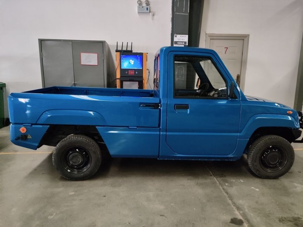 Camioneta pickup en venta Mini Truck eléctrico de la marca EV de China con la recogida del cargo de los asientos de la batería 2