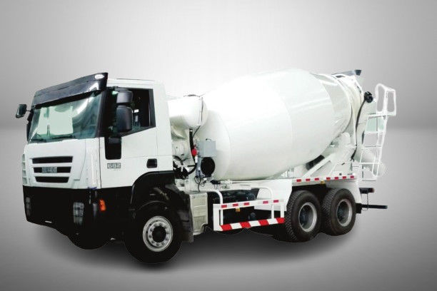 Camión de carga pesado con imán permanente, mezclador de motor sincrónico, camión de tanque de agua de 500L