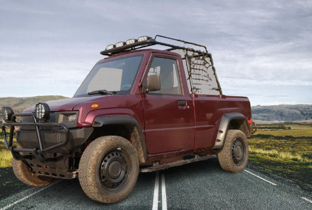 2024 Nuevo modelo de camioneta con una velocidad de 80 km/h