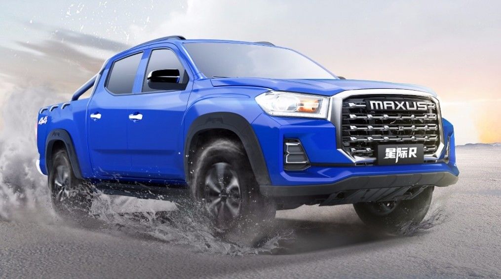 En stock Automático 4x4 Diesel Bien equipado Pickup 2.0T Pickup Truck 10.25 Pulgadas Tablero