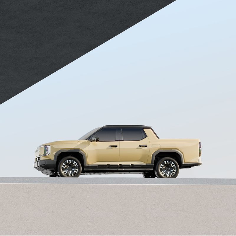 Vehículo pick-up MAXUS eTerron 9 de 5 plazas con 325 kW de potencia máxima y características de seguridad mejoradas